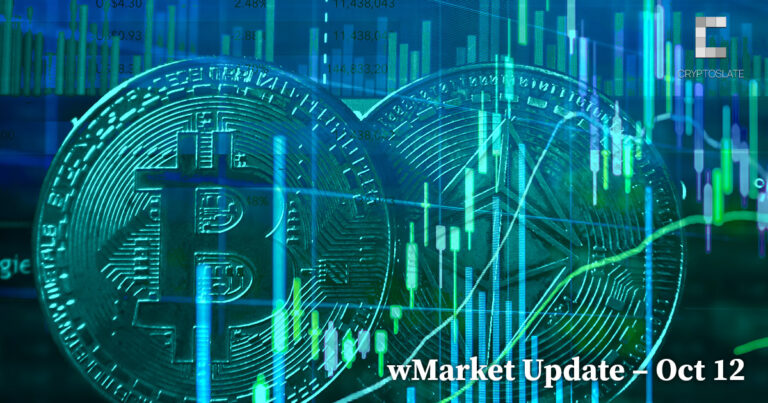 Mise à jour quotidienne de CryptoSlate sur le marché – 12 octobre : Cardano et la vente du marché principal de Polygon