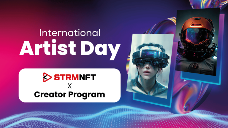 STRMNFT célèbre la Journée des artistes en ouvrant son premier programme de créateurs