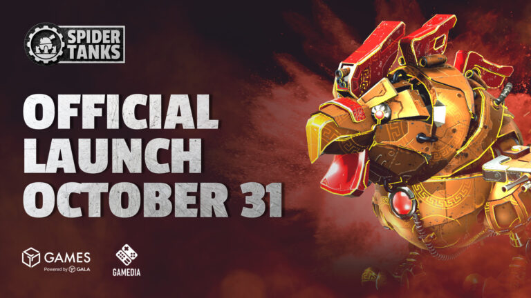 Lancement officiel de Spider Tanks le 31 octobre