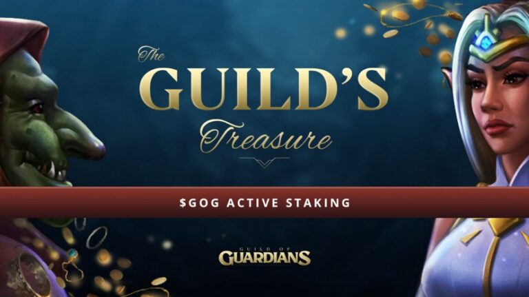 Guild of Guardians annonce des récompenses de jalonnement $GOG