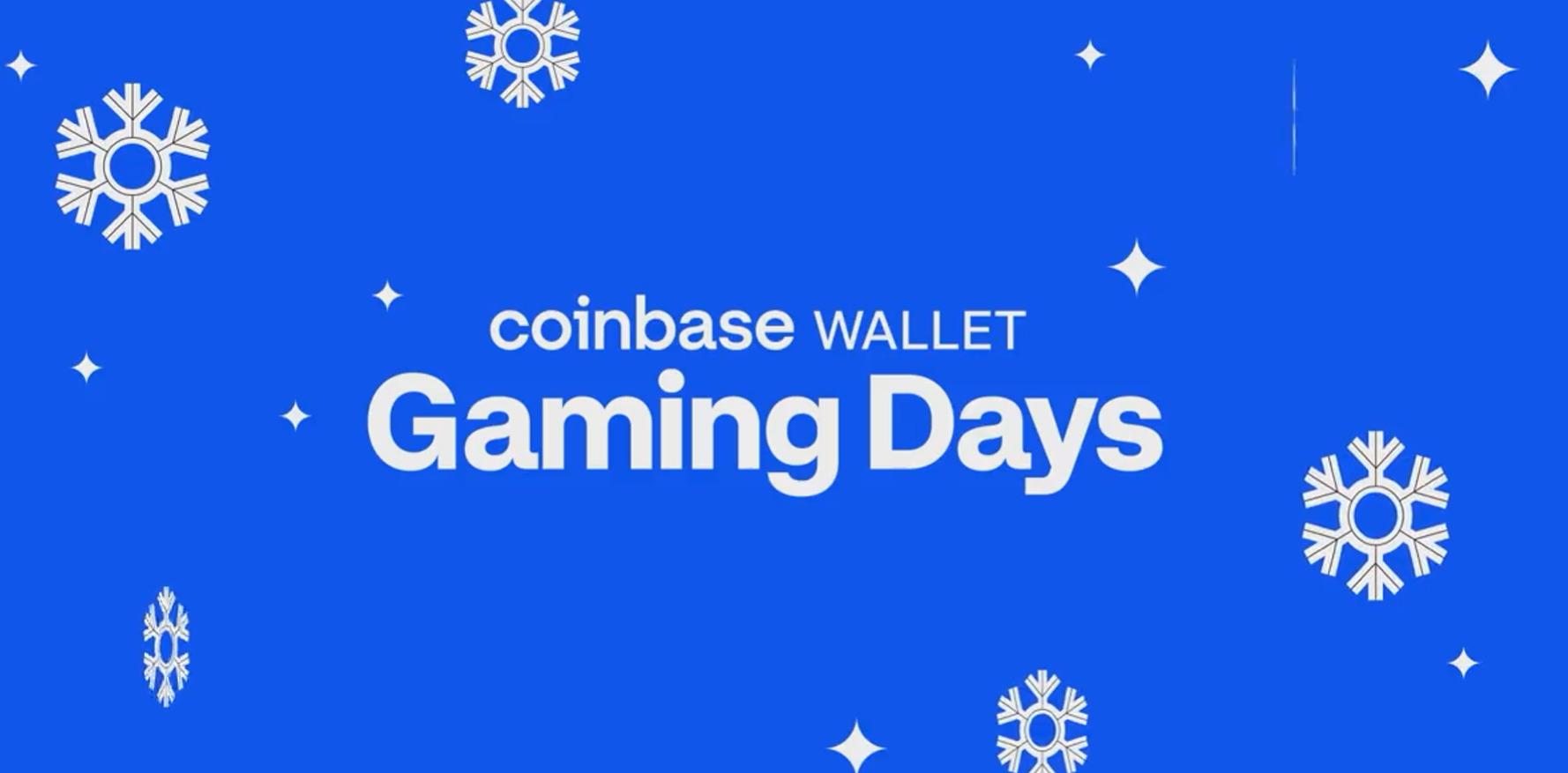 Coinbase gaming days banner