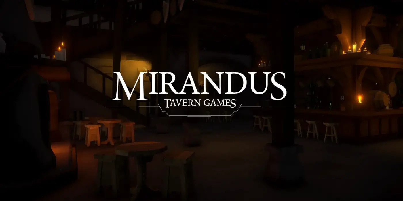 Mirandus tavern games banner