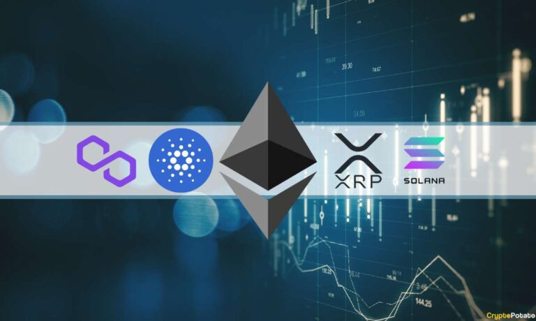 ETH, XRP, ADA, MATIC et SOL
