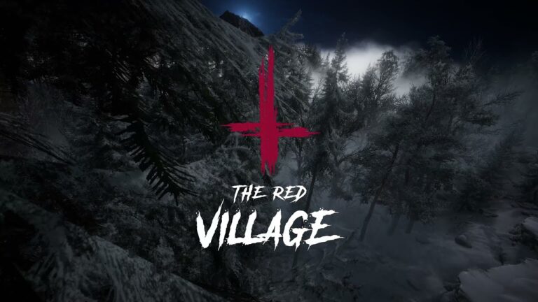 Premier regard sur le village rouge