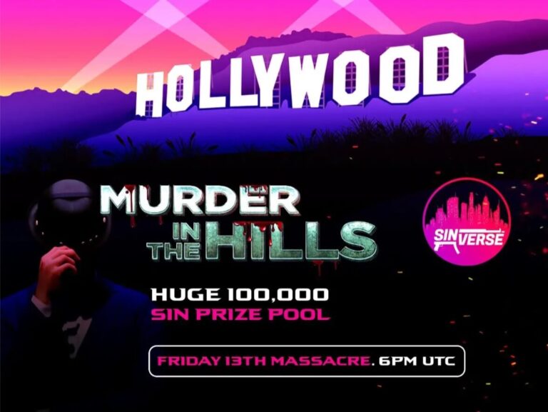 SinVerse présente l’événement Murder in The Hills