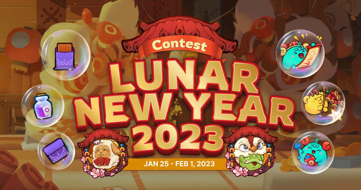 Axie Lunar new Year banner