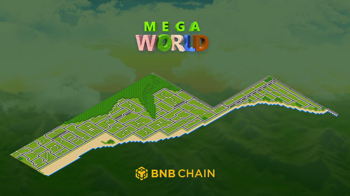 Mega World binance chain banner