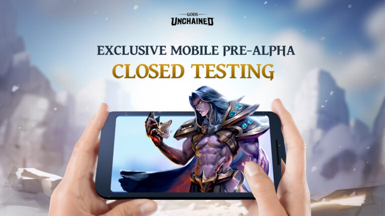 Test mobile pré-alpha de Gods Unchained