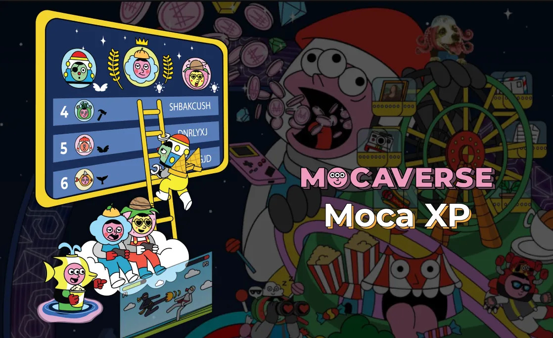 Mocaverse xp banner