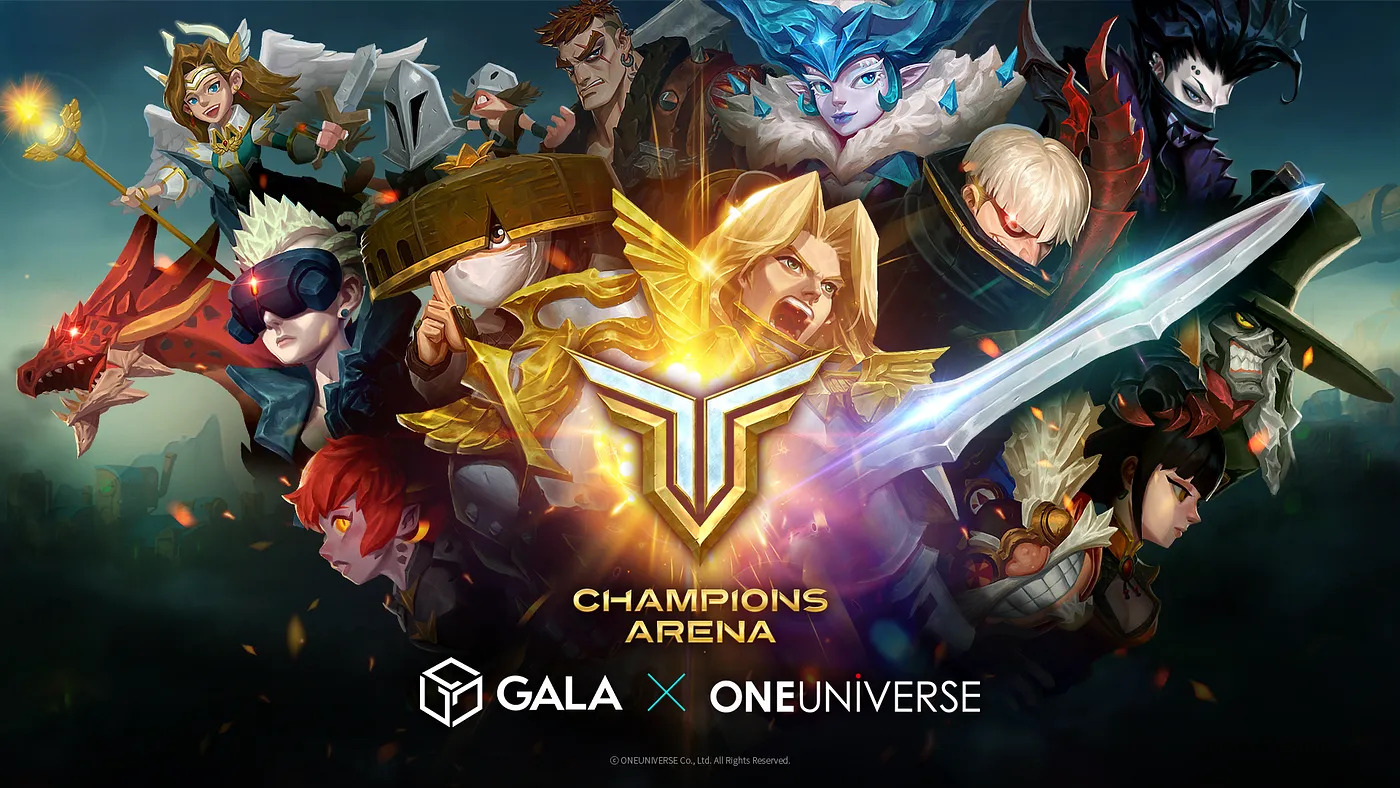 Champions Arena banner