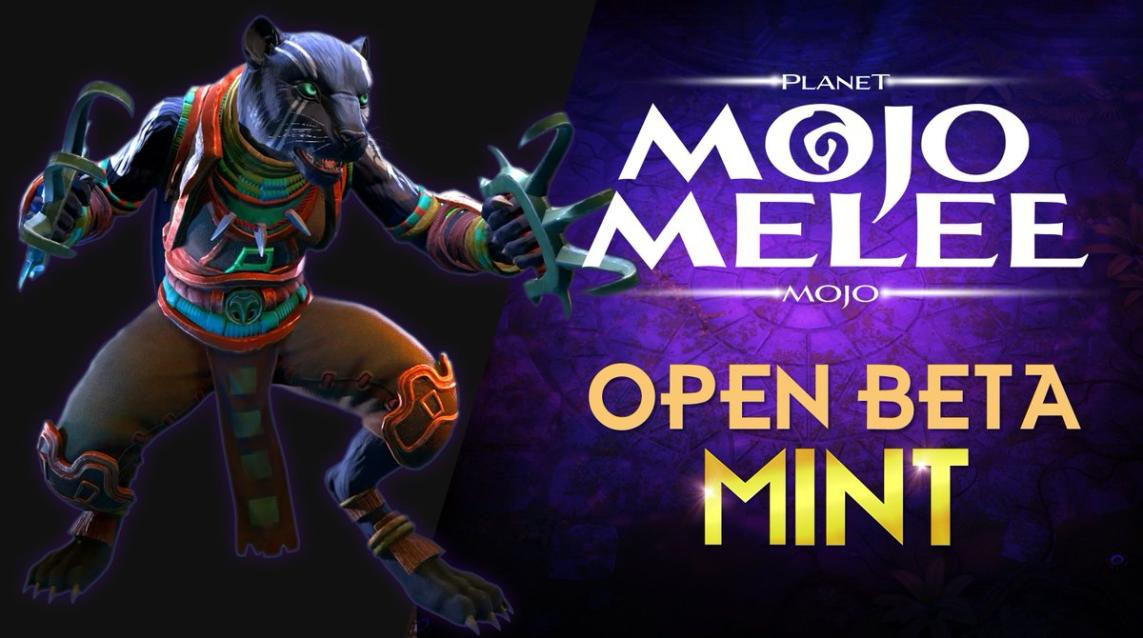 Mojo Melee open beta banner