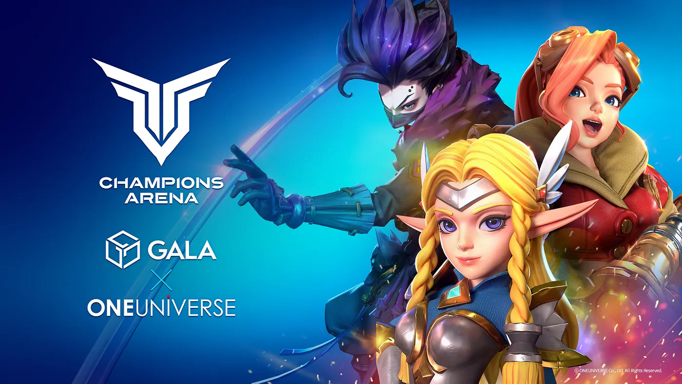 Champions Arena banner