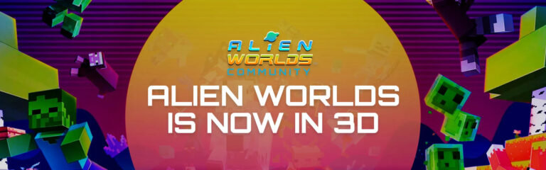 Rejoignez les quêtes 3D Alien Worlds dans MineQuest
