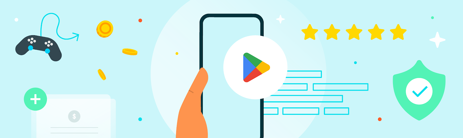 Google play banner