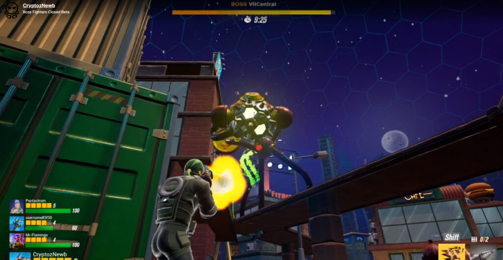 Gameplay de Boss Fighters