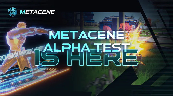 Metacene alpha test banner