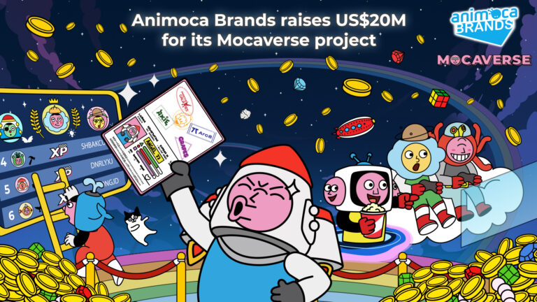 Animoca Brands reçoit un financement de 20 millions de dollars pour Mocaverse