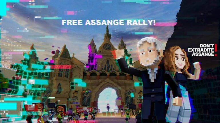 La bataille pour l’extradition de Julian Assange devient virtuelle dans le Metaverse Showdown