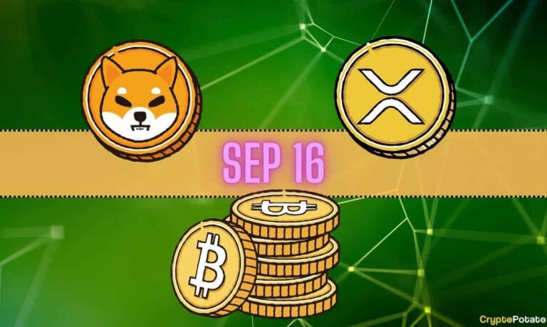 Prévision de prix XRP pour le quatrième trimestre, actualités importantes sur SHIB, Bitcoin atteindra 30 000 $ : récapitulation des bits le 16 septembre