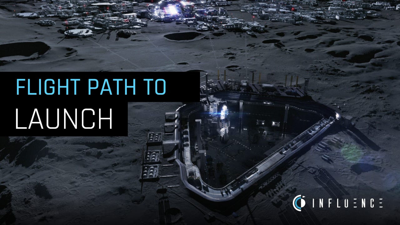 Influence launch banner