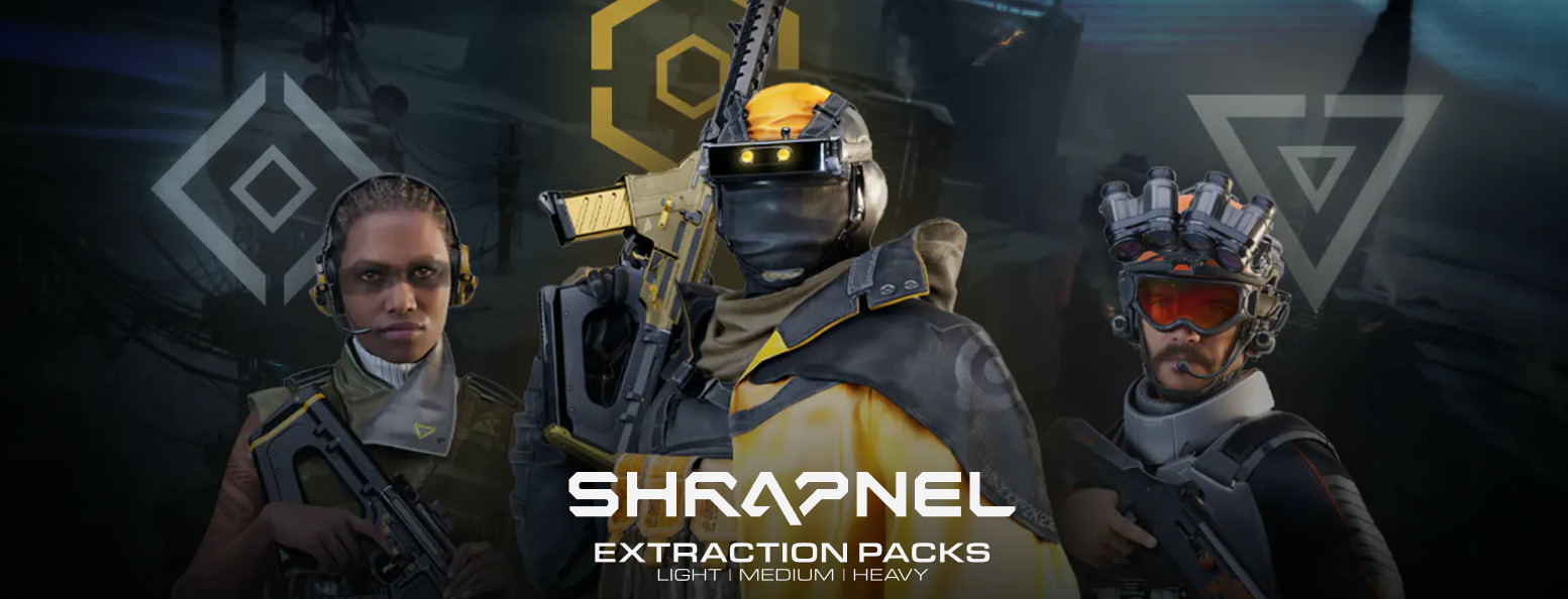 Shrapnel Extraction pack banner