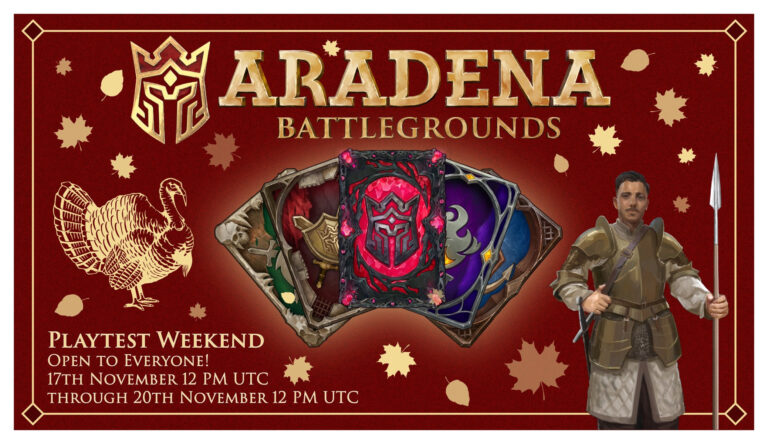 Jouez et gagnez lors du week-end de test des champs de bataille d’Aradena