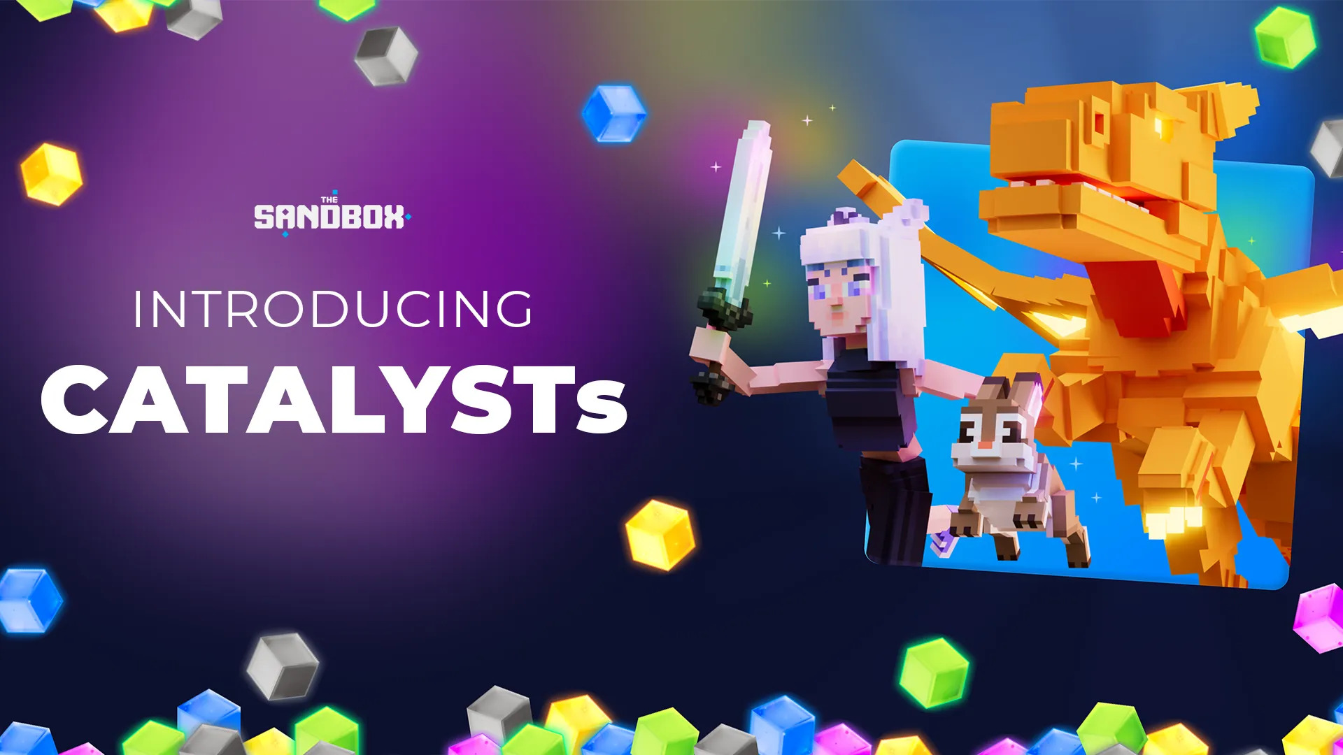 The Sandbox Catalyst Airdrop banner