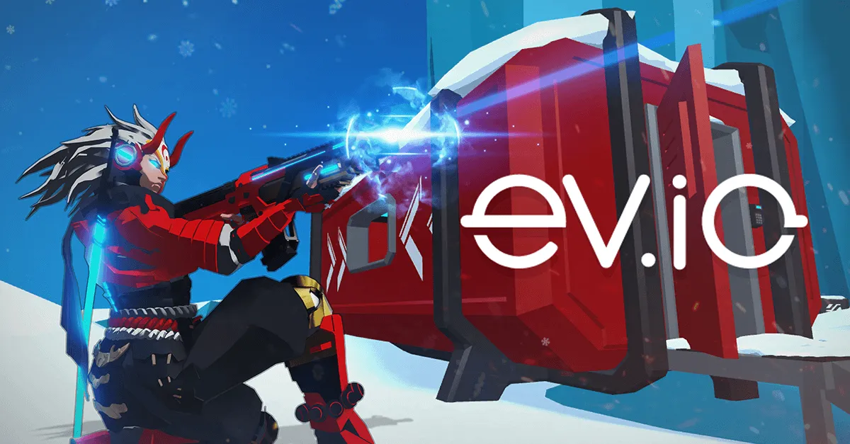 affiche officielle du jeu EV.IO sur Solana
