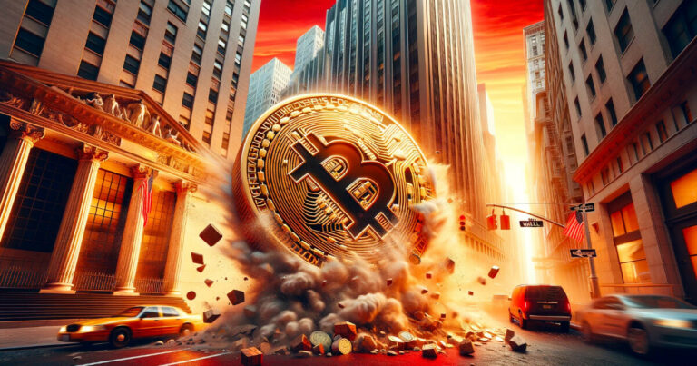 Bitcoin chute sous les 39 000 $, déclenchant une liquidation de 115 millions de dollars en 1 heure