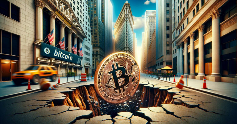La baisse du Bitcoin entraîne la chute des actions cryptographiques, Coinbase en prenant un coup