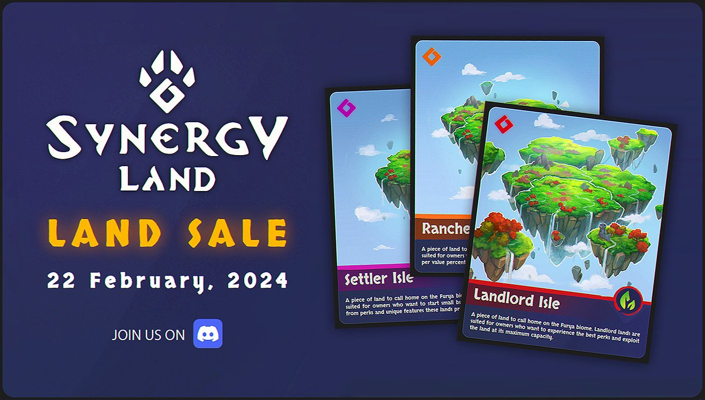 Synergy Land land sale banner