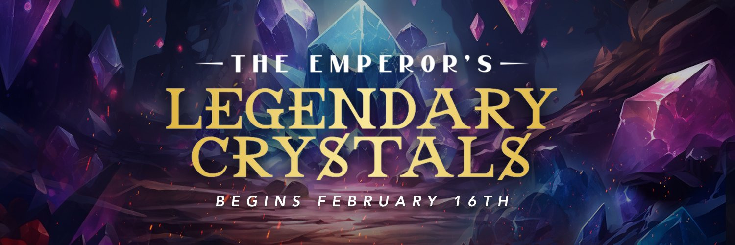 Champions Ascension legendary crystals banner