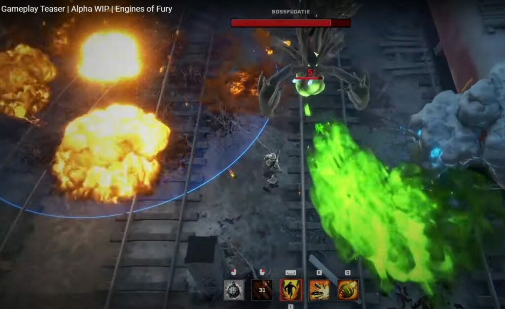Capture d'écran alpha des moteurs de Fury